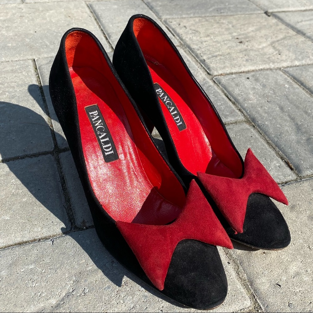 Pancaldi bow tie heels